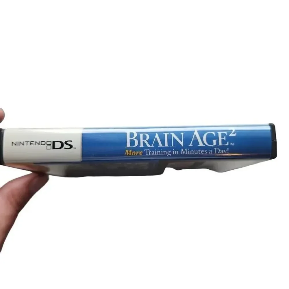 Nintendo DS Brain Age 2 Game with Case